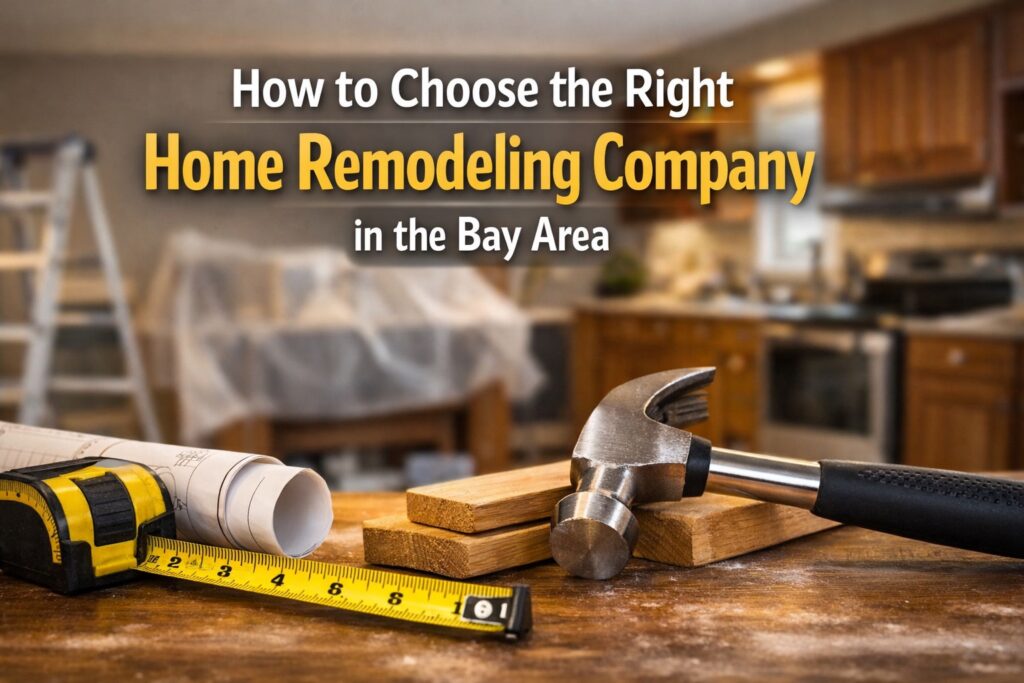 How to Choose the Right Home Remodeling Company in the Bay Area