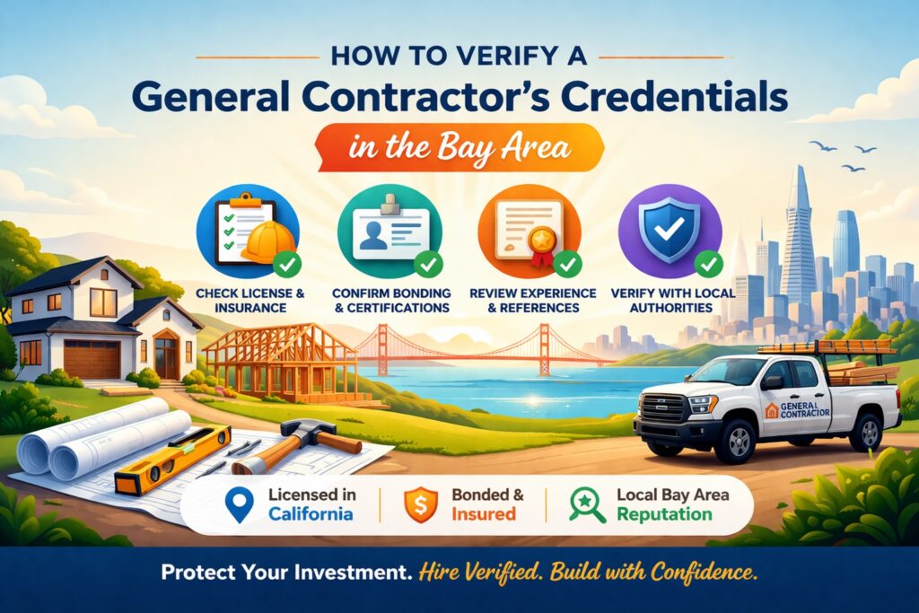 How to Verify a General Contractor’s Credentials in the Bay Area