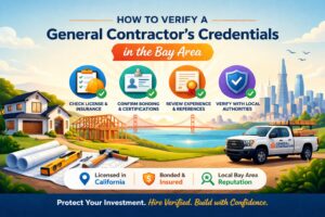 How to Verify a General Contractor’s Credentials in the Bay Area