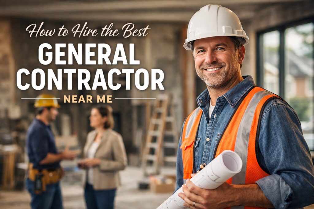How to Hire the Best General Contractor Near Me