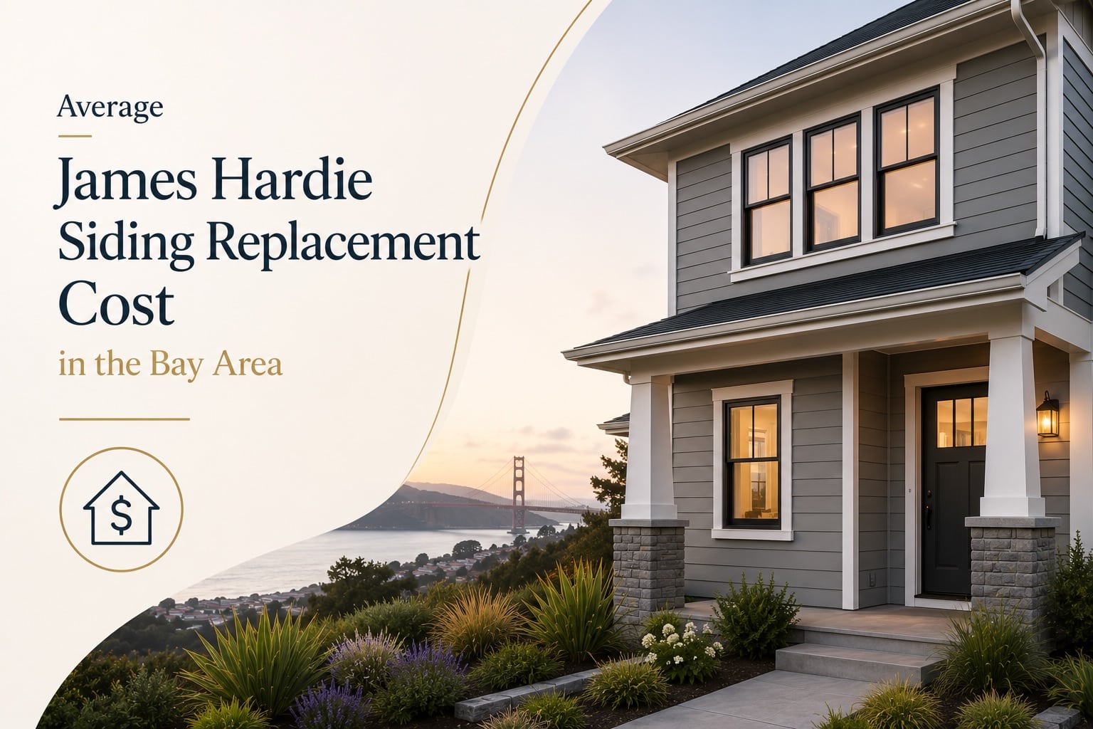 Average James Hardie Siding Replacement Cost in the Bay Area