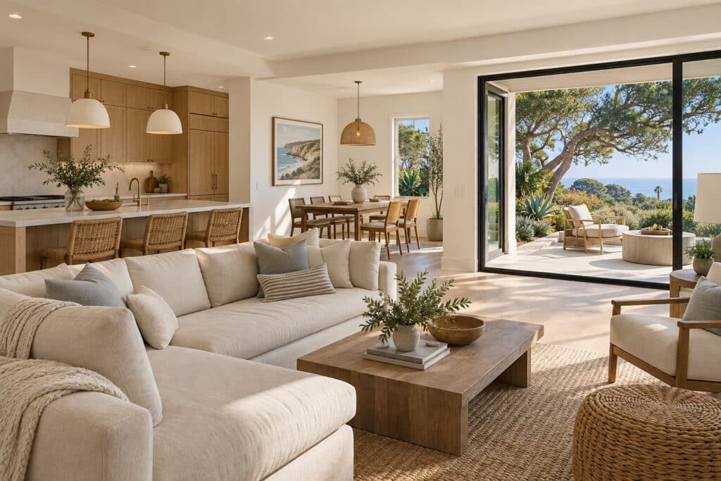 Airy Coastal Del Mar Home Remodel