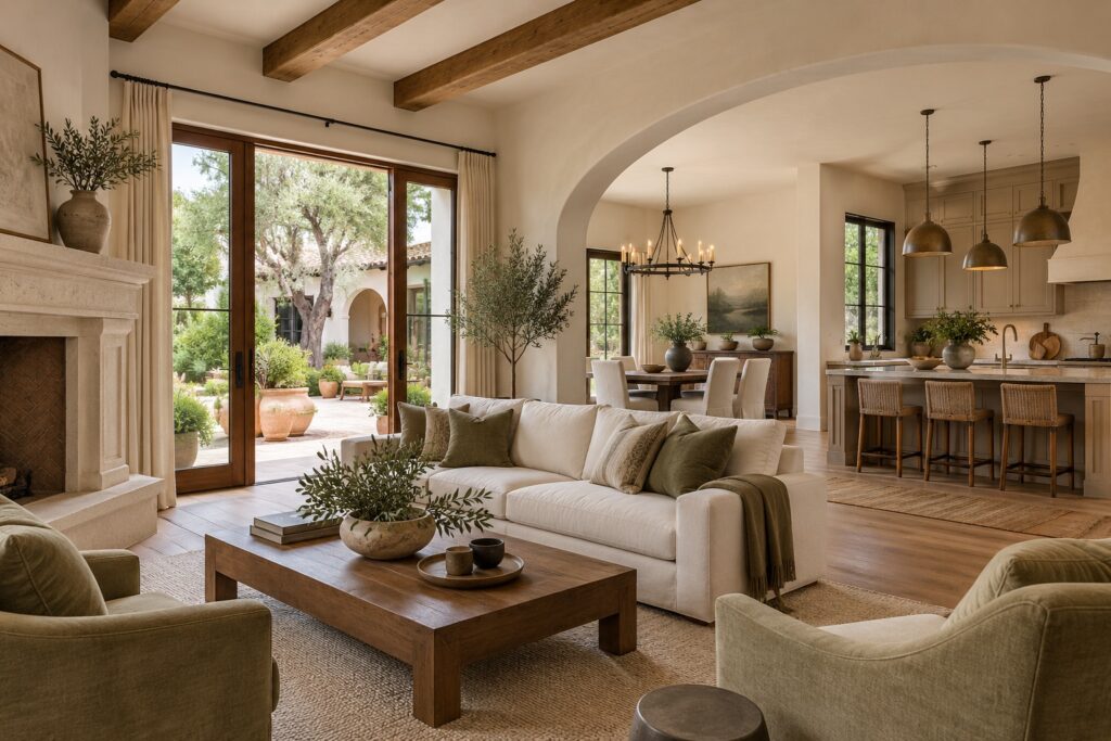 Rancho Santa Fe Spanish ranch renovation