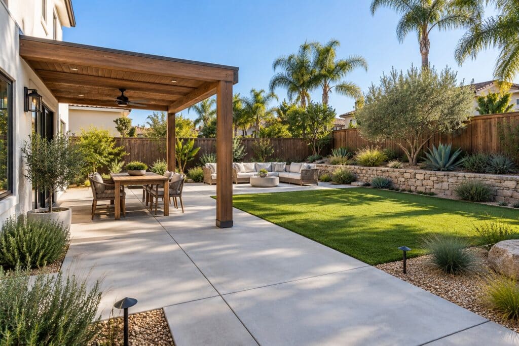 San Diego Backyard Patio Retreat