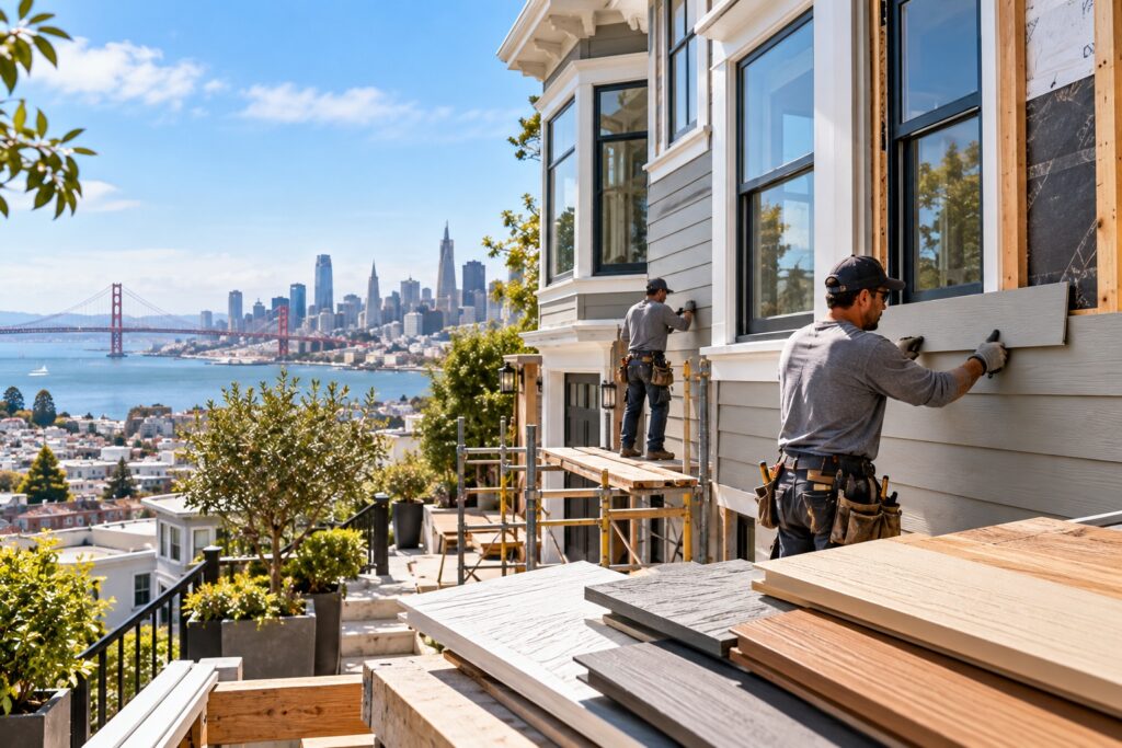 Siding Replacement in San Francisco: Costs, Materials, and What to Expect