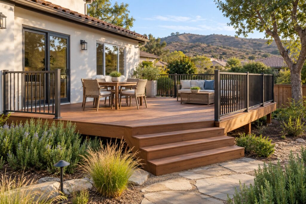 deck construction in San Diego